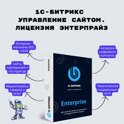 1С-Битрикс: Управление сайтом. Лицензия Энтерпрайз - купить в Картово